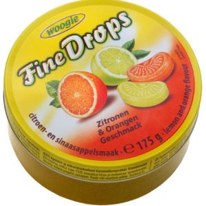 Candies with lemon- and orange flavour 175g