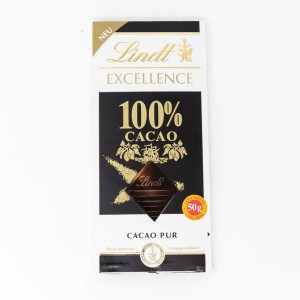 Lindt 100% Cacao Pure 100gm