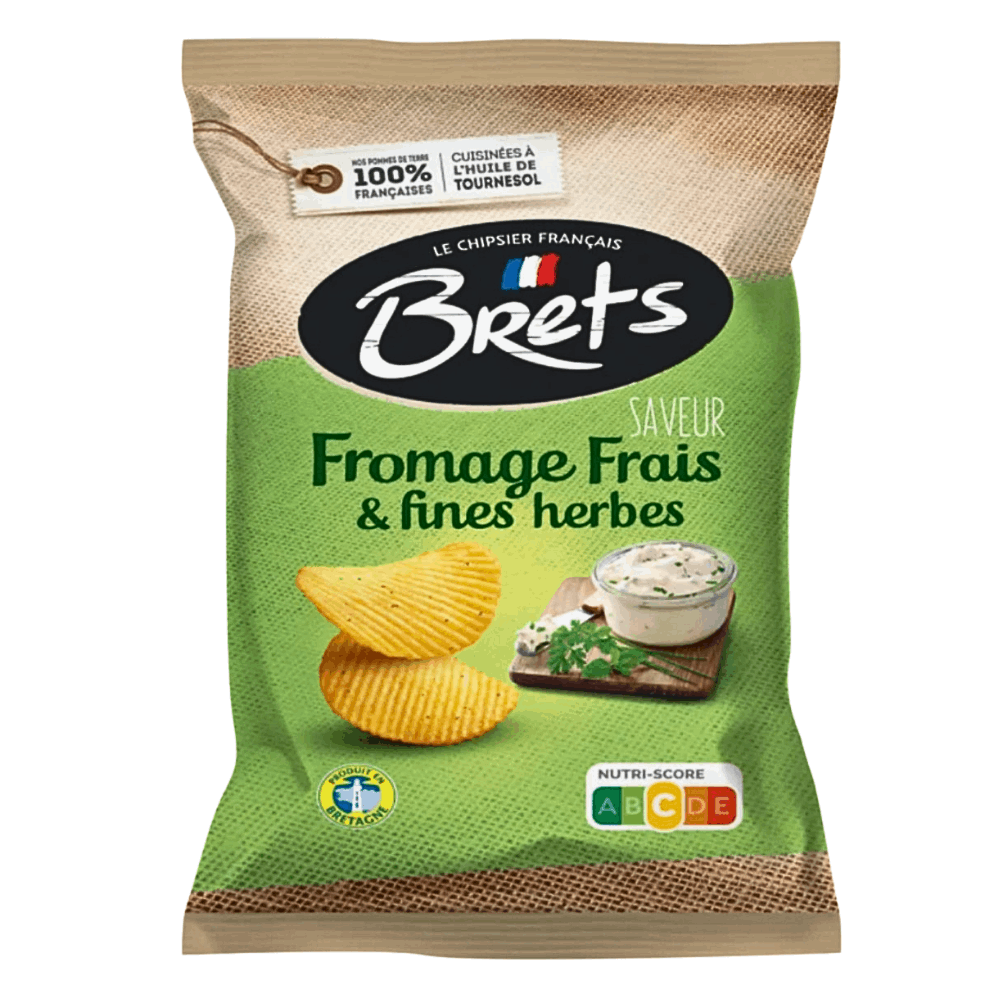 Brets Fromage Frais and Chives Crisps 125g - Image 2