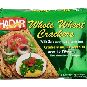 Hadar Green Ww Oat Cracker