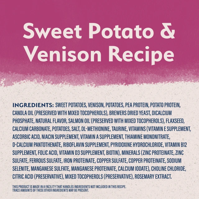 Natural Balance Limited Ingredient Diet Sweet Potato & Venison Dry Food for Adult Dogs - Image 3