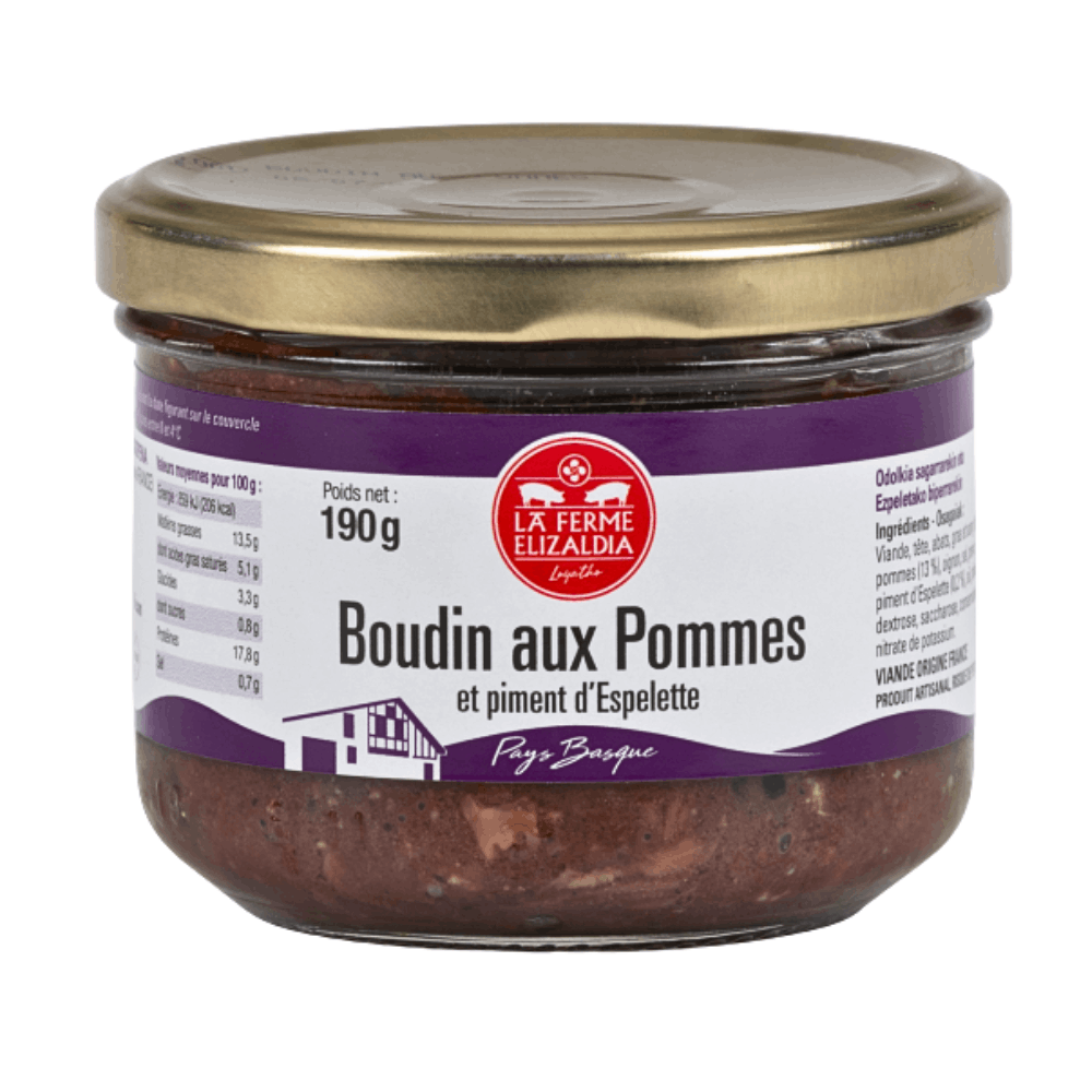 Elizaldia Black Pudding with Apple 190g - Image 2