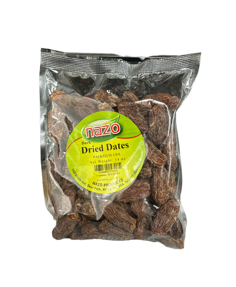 NAZO Dried Dates / Chuwara 14 oz