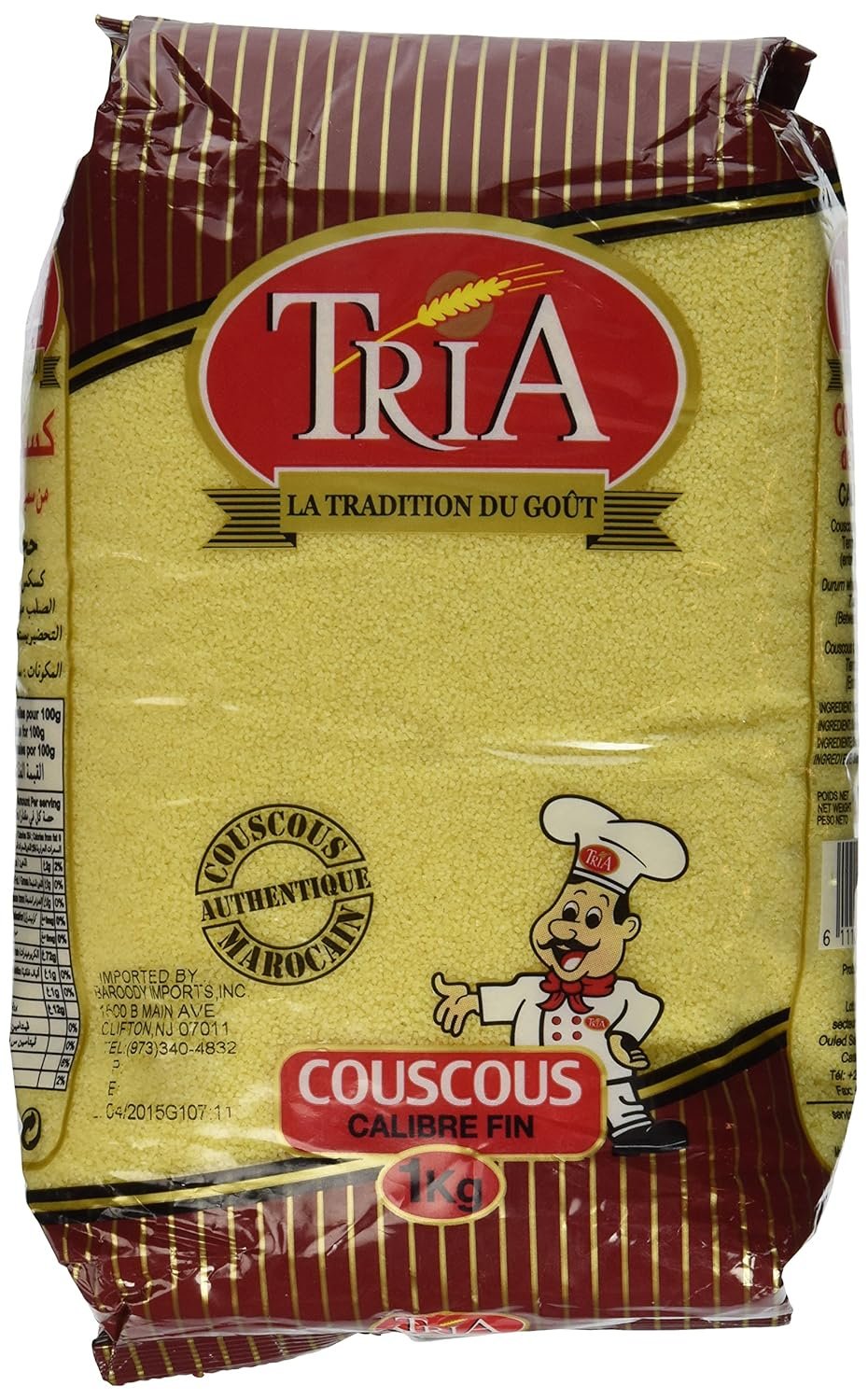 TRIA Couscous FINE 1 KG - Image 2