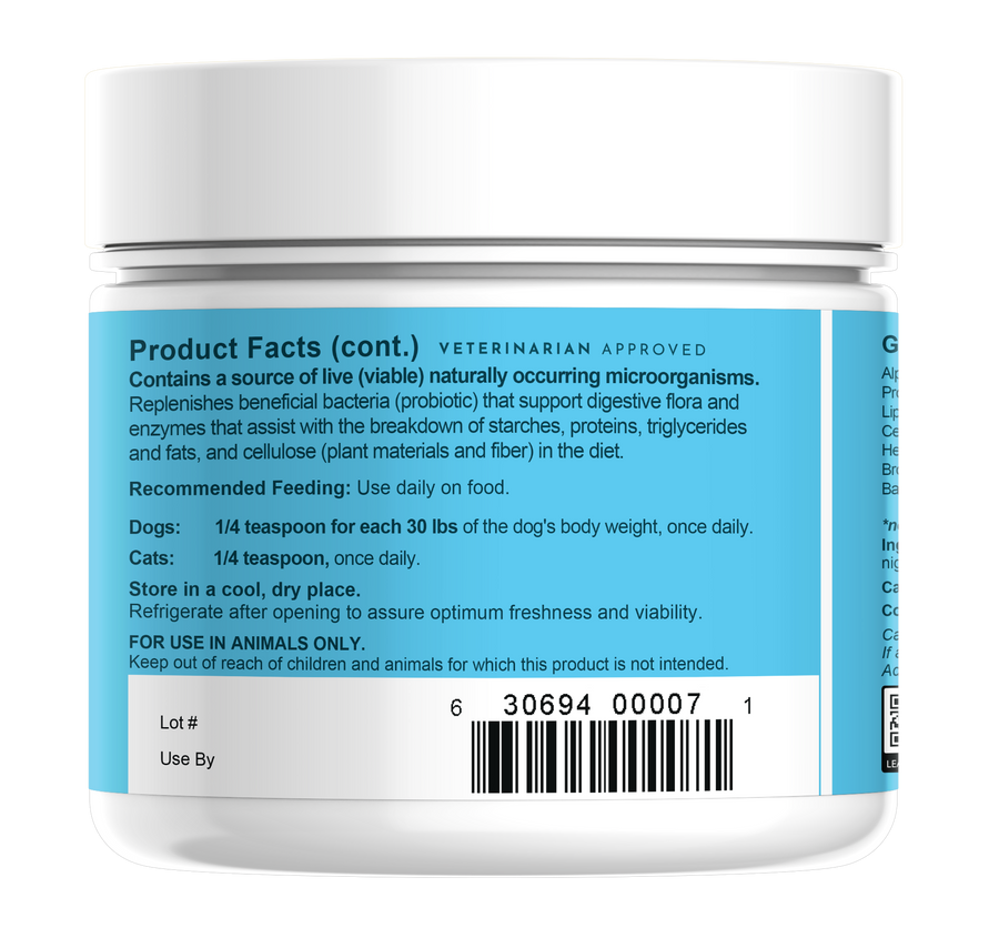 Animal Essentials Plant Enzymes & Probiotics for Pets - Image 3