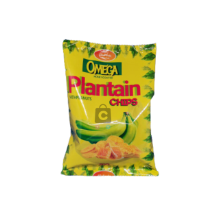 OMEGA Plantain Chips Honey Coated With Peanuts 5g -(5pcs)