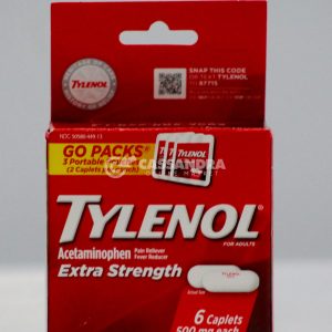 Tylenol Extra Strenght 6 Tablets 500mg each