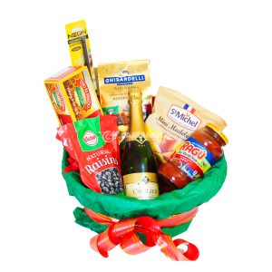 Gourmet Style Christmas Basket 1