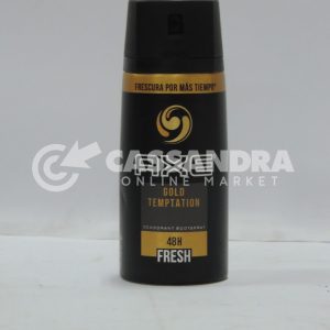 AXE GOLD DEODORANT SPRAY TEMPTATION 48H