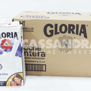 GLORIA WHOLE MILK  1L *12