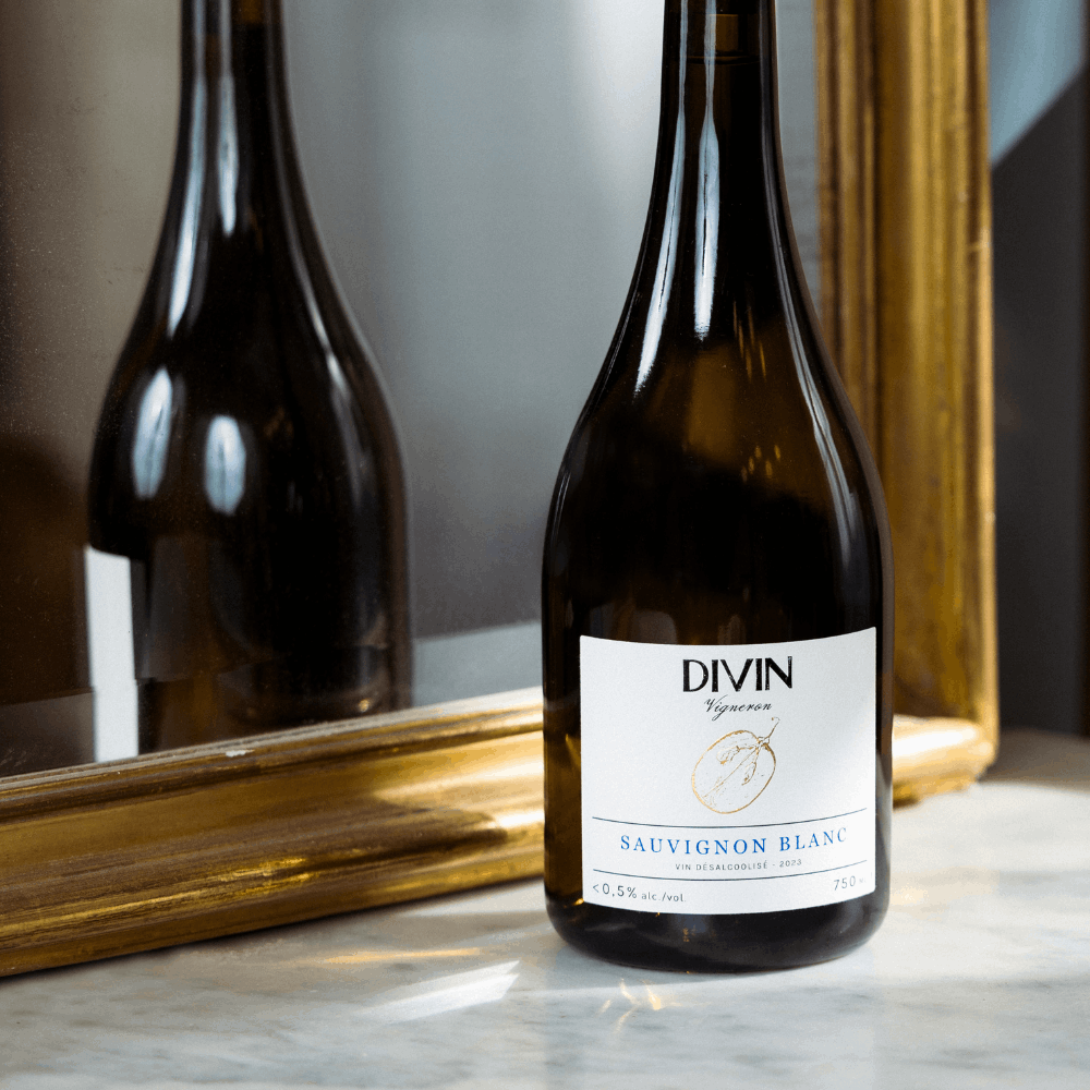 Divin Sauvignon Blanc Low-Alcohol 0.5% ABV 75cl - Image 5
