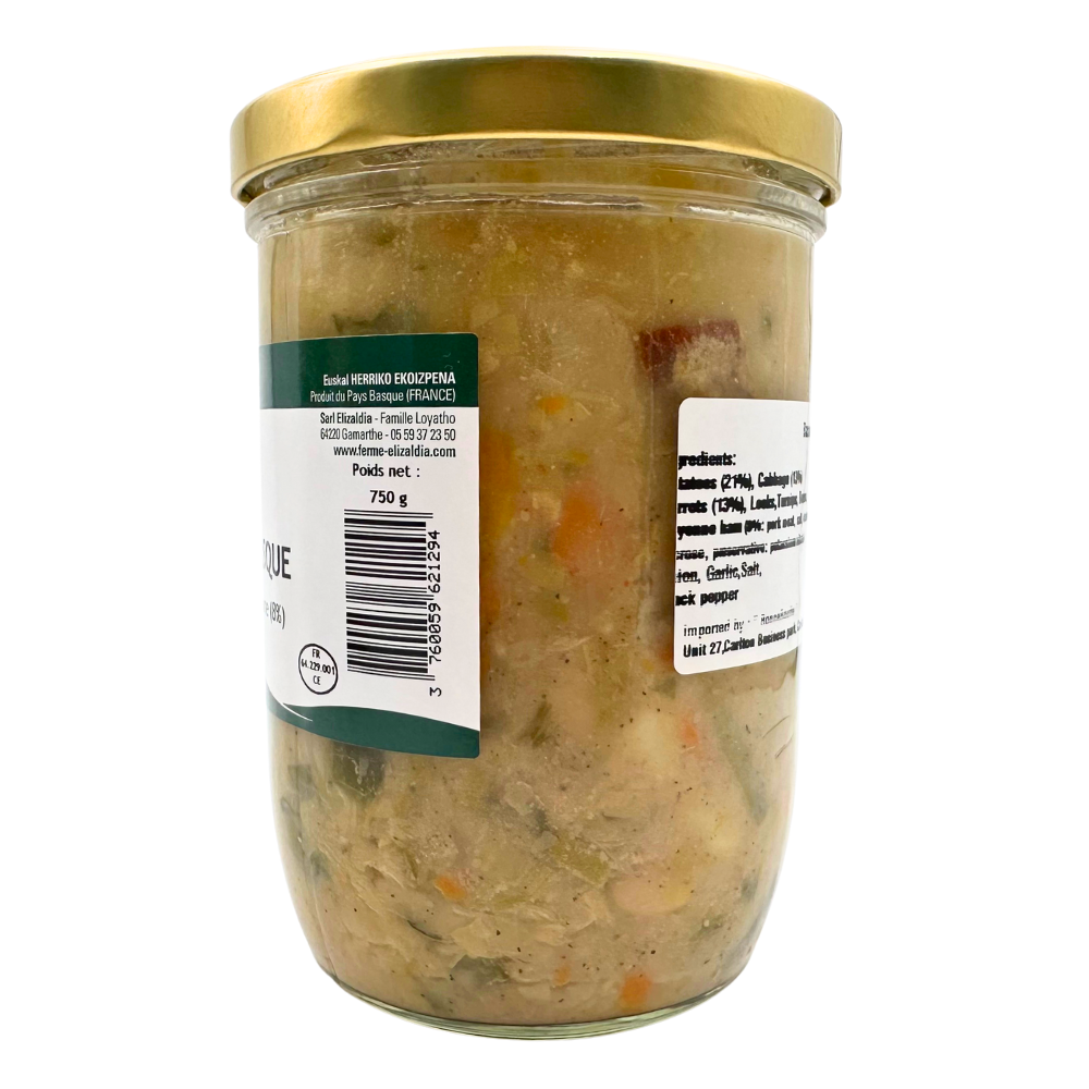 Elizaldia Basque Soup with Bayonne Ham 750g - Image 4