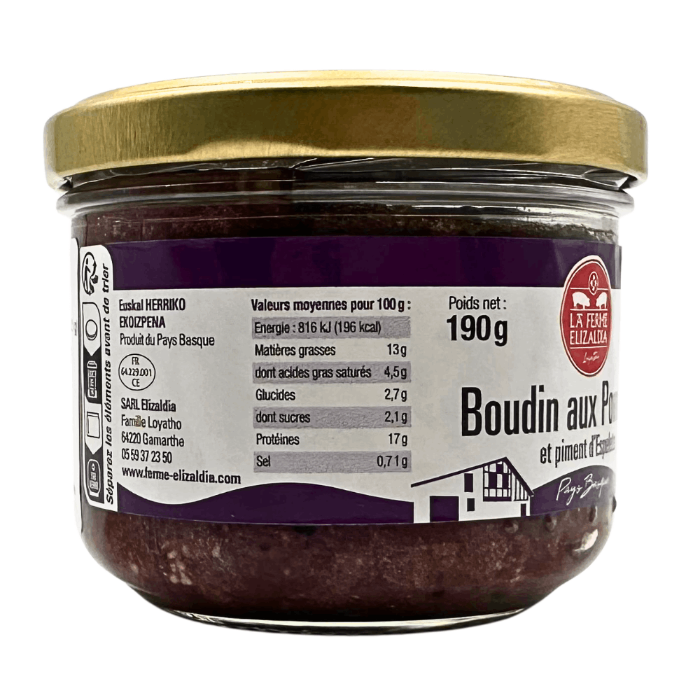 Elizaldia Black Pudding with Apple 190g - Image 6
