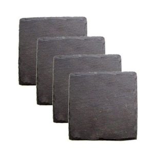 SLATE COASTERS 4-PACK