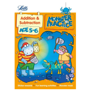 Letts Monster Practice: Addition And Subtraction Age 5-6