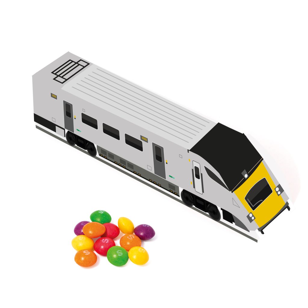 Promotional Branded Eco Train Box – Skittles® - Image 2