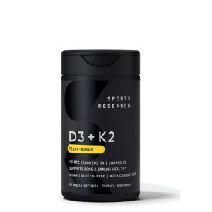 Vitamin D3 + K2 60 Caps