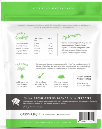 Green Juju Freeze-Dried Just Greens Blend - Image 3