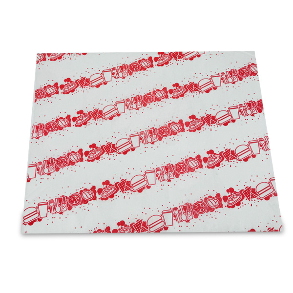 Burger Wraps Red (250x330mm) – 1000 Sheets