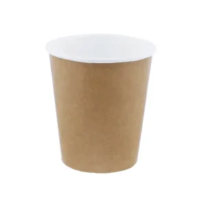 Single Wall Coffee Cup & Lid 250ml Pack of 50