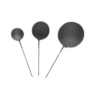 Black Mixed Decorative Balls Pack of 20