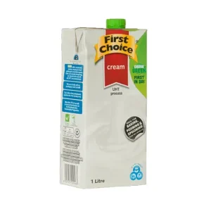 First Choice UHT Cream 1L