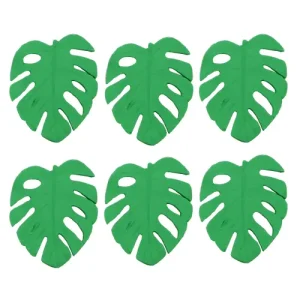 Green Monster Leaves Pack of 6
