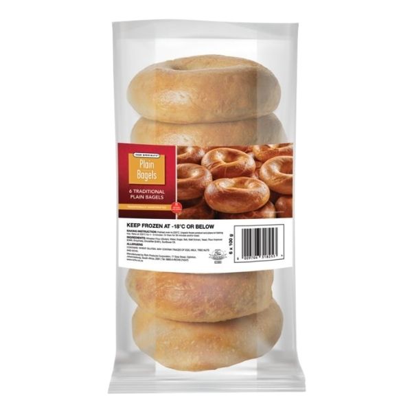Ready To Eat Bagels Pack of 6