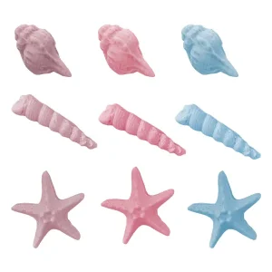 Pastel Mini Sea Shells Pack of 9 