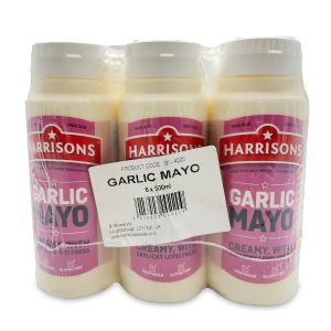 Retail –  Harrisons Garlic Mayo – 500ml