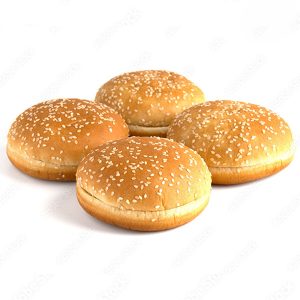 Kara 5″ Seeded Burger Bun – 48
