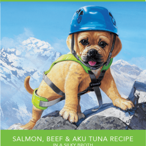 RAWZ Aujou Salmon, Beef & Aku Tuna Pouches for Dogs