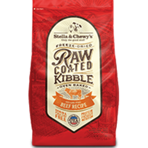 Stella & Chewys Raw Coated Grass Fed Beef Dry Food for Adult Dogs