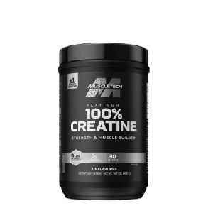 Muscle Tech Platinum 100% Creatine Unflavoured 80 Servings