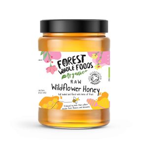 Organic Raw Wildflower Honey 500g
